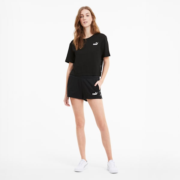 Amplified Women's Tee, Puma Black, extralarge