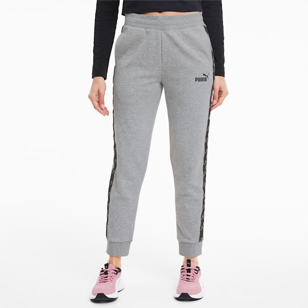 Amplified Women's Track Pants, Light Gray Heather, extralarge