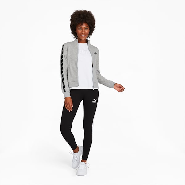 Amplified Women's Track Jacket, Light Gray Heather, extralarge