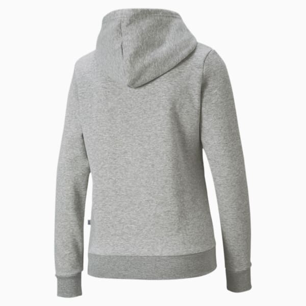 Modern Basics Regular Fit Women's Hoodie, Light Gray Heather, extralarge-IND