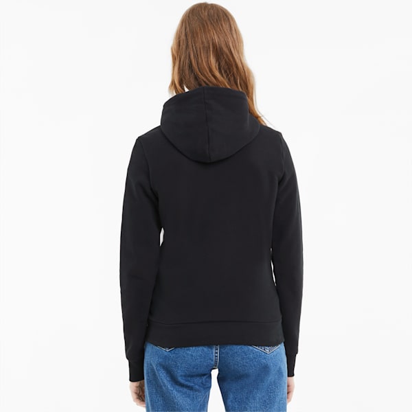 Modern Basics Women's Full Zip Hoodie, Puma Black, extralarge