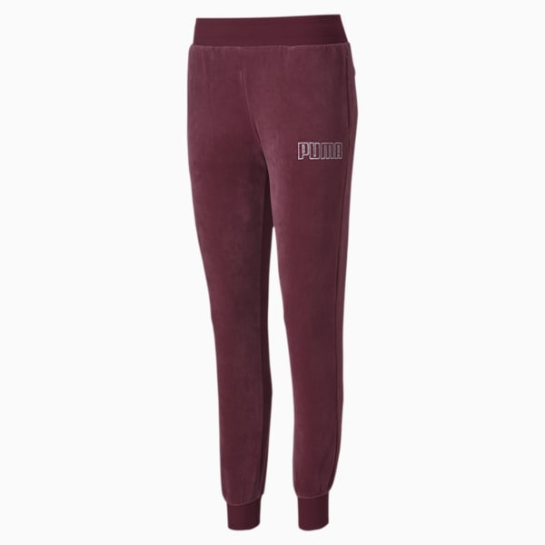 Puma velvet joggers hotsell