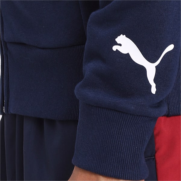 Contrast Men’s Track Jacket, Peacoat, extralarge-IND