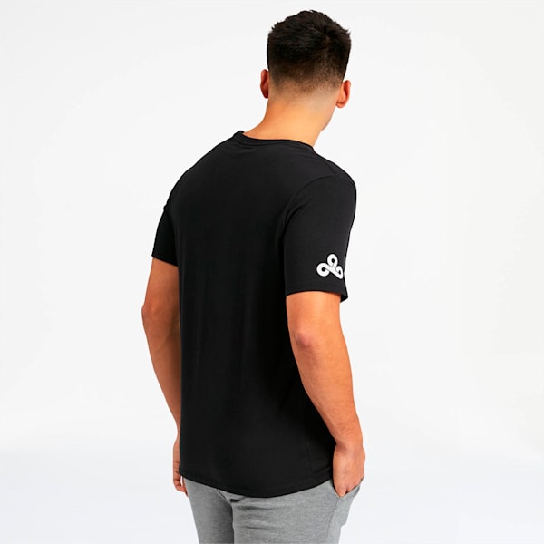 PUMA x CLOUD9 Wavy Clouds Tee, Puma Black, extralarge