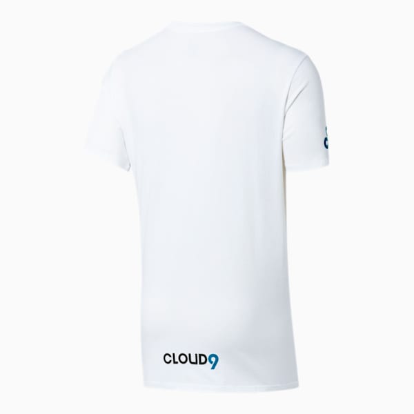 PUMA x CLOUD9 Big Cat Tee, Puma White, extralarge