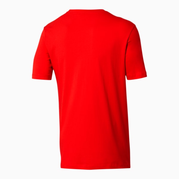 Cat Logo Men's Brand Tee, High Risk Red, extralarge