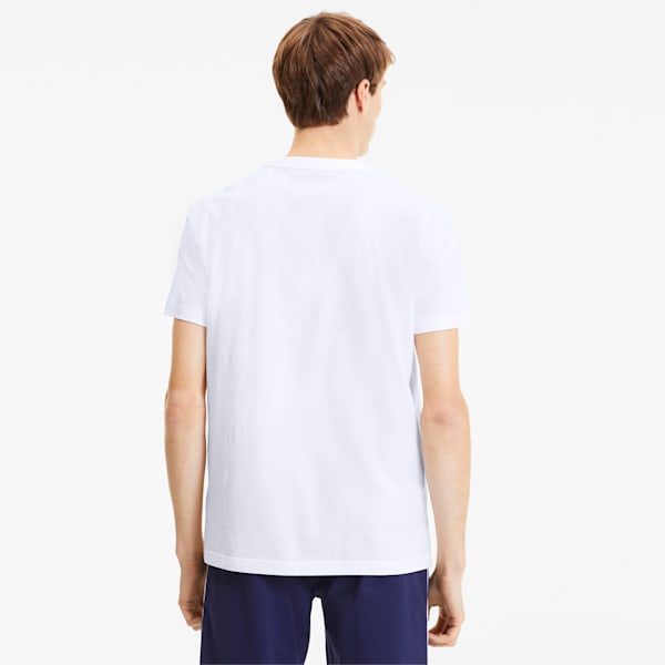 Celebration Men's Graphic Tee, Puma White-Stripe, extralarge