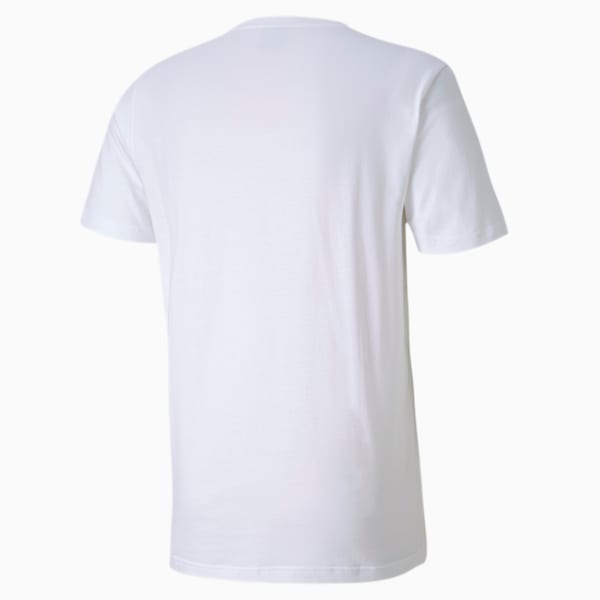 Summer Print Men's Graphic Tee, Puma White, extralarge