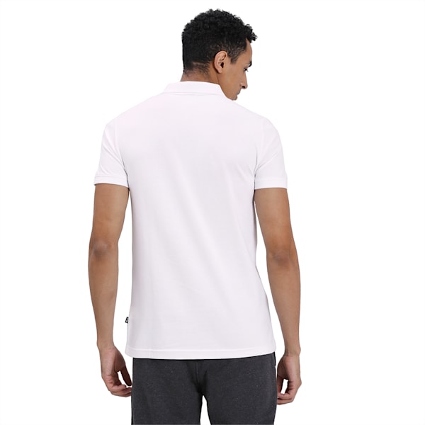 Essential Pique Men's Polo, Puma White, extralarge-IND