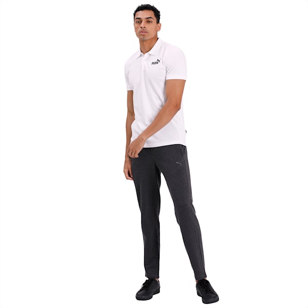 Essential Pique Men's Polo, Puma White, extralarge-IND