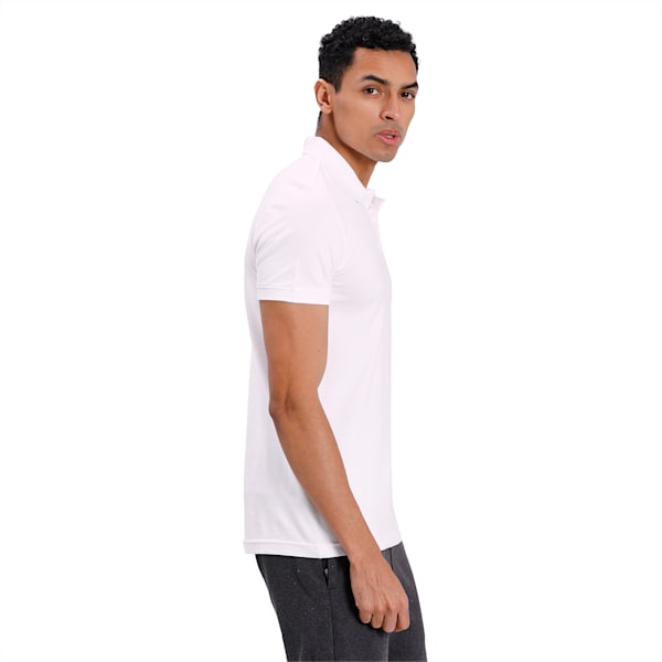 Essential Pique Men's Polo, Puma White, extralarge-IND