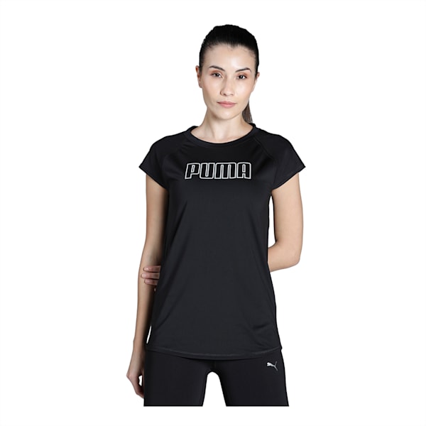PUMA Active Women's T-shirt, Puma Black
