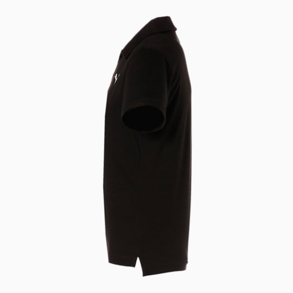 メンズ スキッパー ポロシャツ, Cotton Black, extralarge-JPN