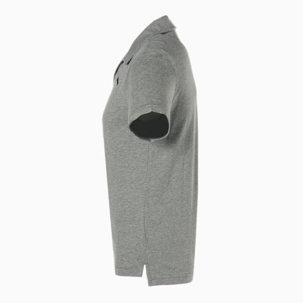 メンズ スキッパー ポロシャツ, Medium Gray Heather, extralarge-JPN