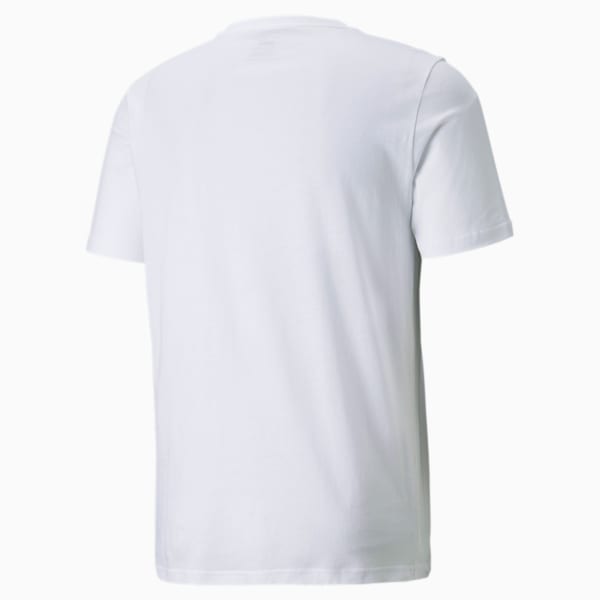 Cat Box Regular Fit Men's T-Shirt, Puma White, extralarge-IND