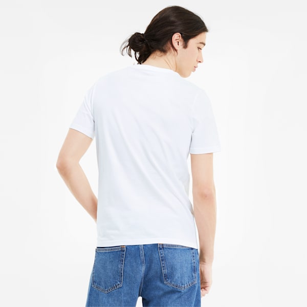 Cat Box Regular Fit Men's T-Shirt, Puma White, extralarge-IND