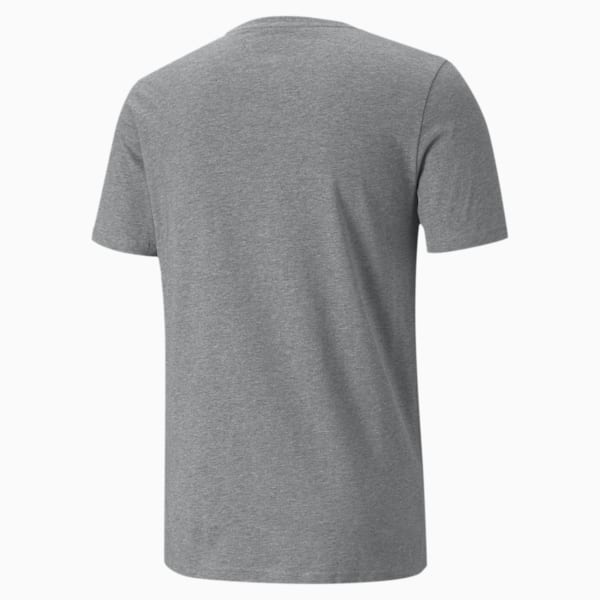 PUMA Brand Regular Fit Men's T-Shirt, Medium Gray Heather, extralarge-AUS