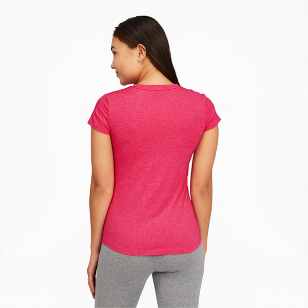 Double Cat Foil Women's Tee, BRIGHT ROSE Heather, extralarge