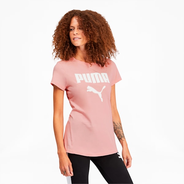 Satin Stitch Women's Logo Tee, Peachskin, extralarge