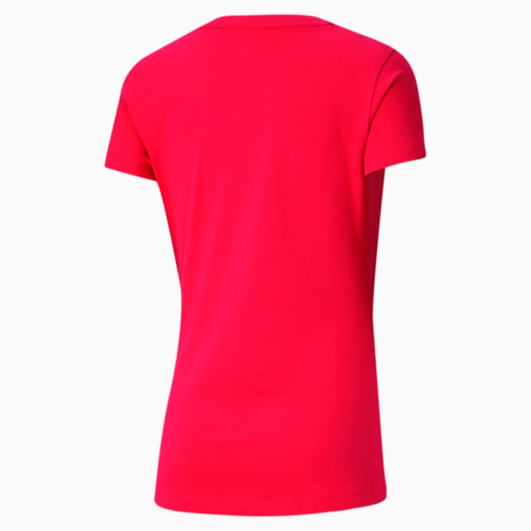 Satin Stitch Women's Logo Tee, BRIGHT ROSE, extralarge