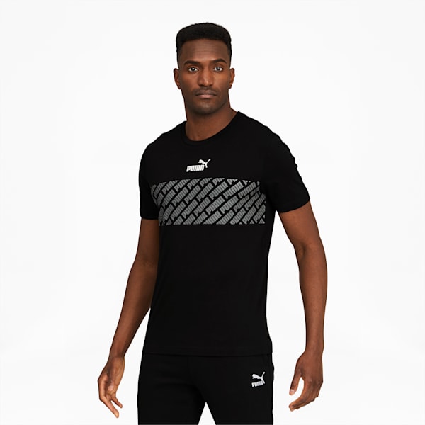 Revolve Men's Tee, Cotton Black, extralarge