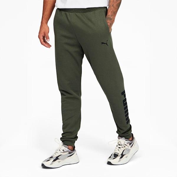 Stylish Olive Green Puma Sweat Pants