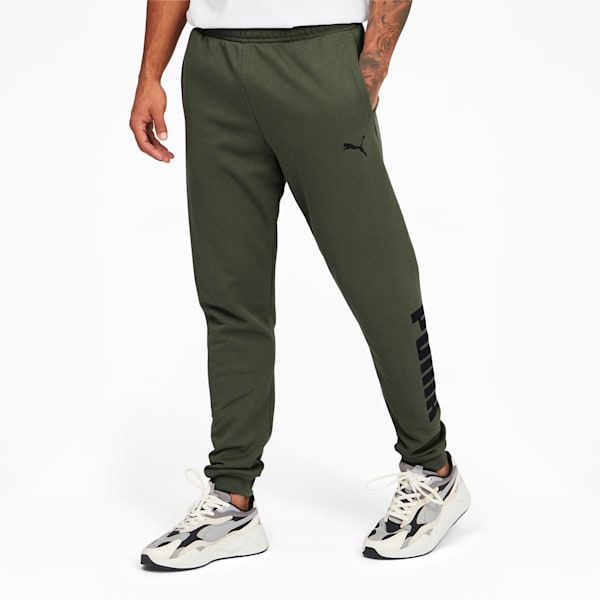 Mens thick joggers best sale
