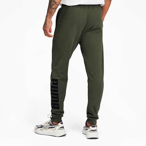 PUMA Men's Fleece Joggers, Thyme, extralarge