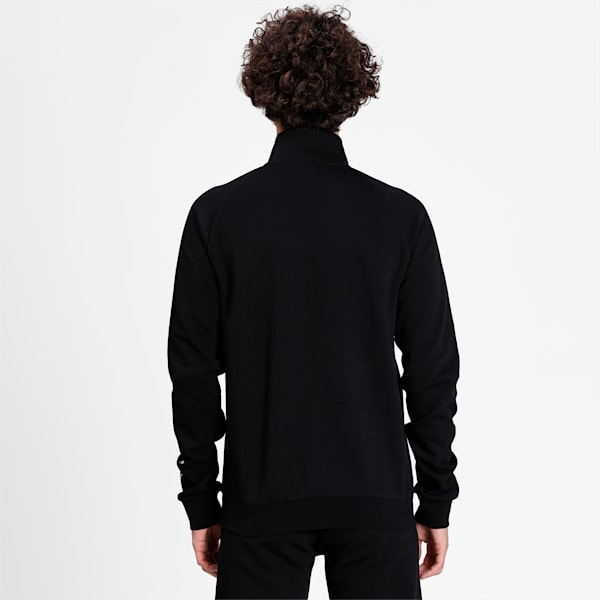 PUMA x one8 Knitted Full-Zip Men's Sweatshirt, Puma Black, extralarge-IND