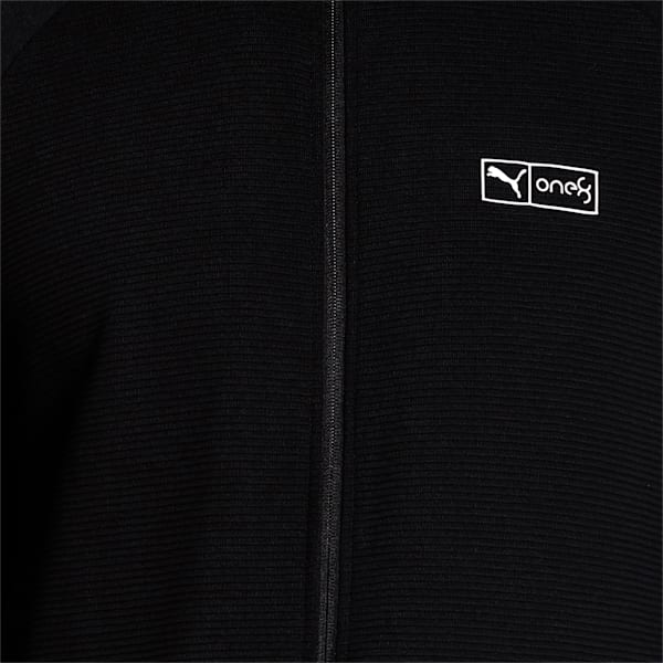 PUMA x one8 Knitted Full-Zip Men's Sweatshirt, Puma Black, extralarge-IND