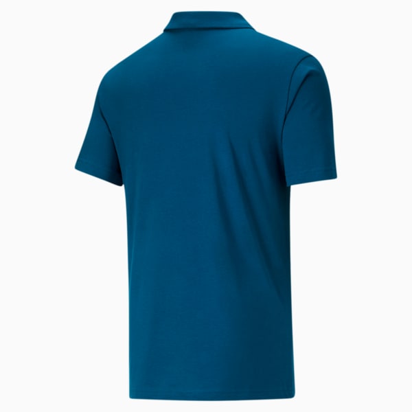 Essentials Men's Jersey Polo, Digi-blue, extralarge