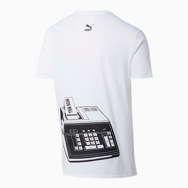 Counted Out Men’s Tee, Puma White, extralarge