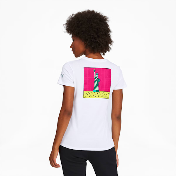 NYC Statue Women's Tee, Puma White, extralarge