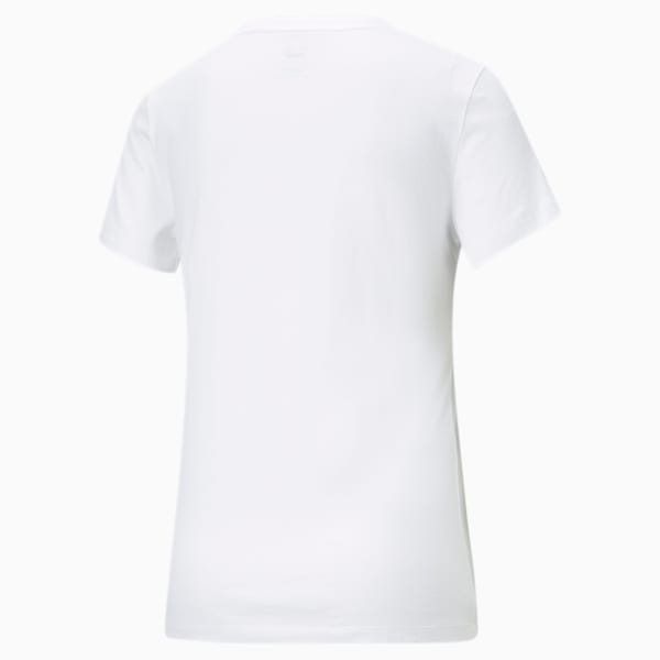 Rebel Graphic Regular Fit Women's  T-shirt, Puma White-Untamed, extralarge-IND