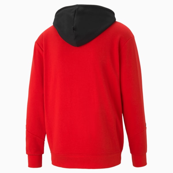 Rebel Full-Zip Men's Regular Fit Hoodie, High Risk Red, extralarge-IND
