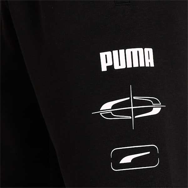 Rebel Men's Shorts, Puma Black