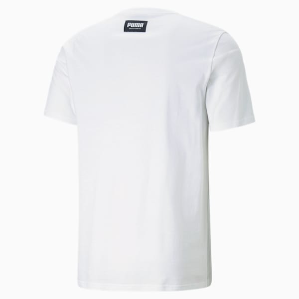 Athletics Big Logo Men's  T-shirt, Puma White, extralarge-IND