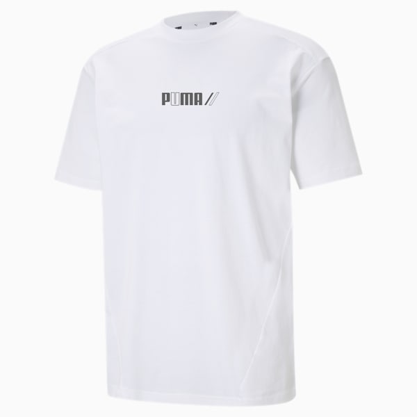 Playera RAD/CAL para Hombre, Puma White, extralarge