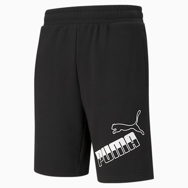 Big Logo Men's Shorts, Puma Black, extralarge