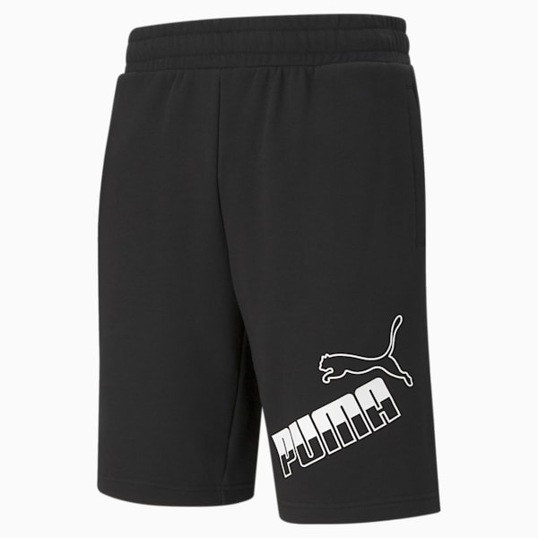 Shorts Big Logo Hombre, Puma Black, extralarge