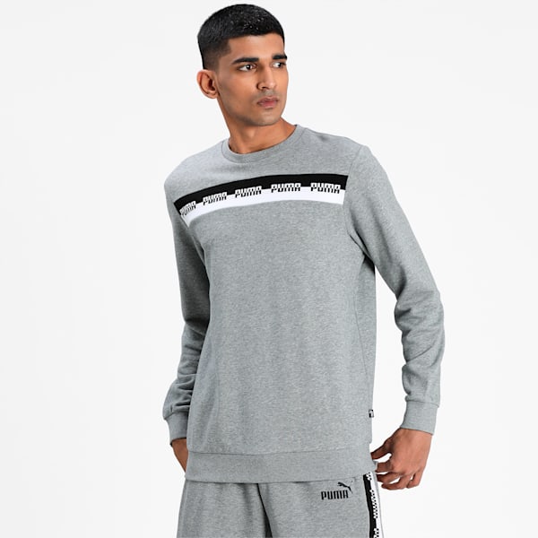 Puma amplified crew sweatshirt outlet