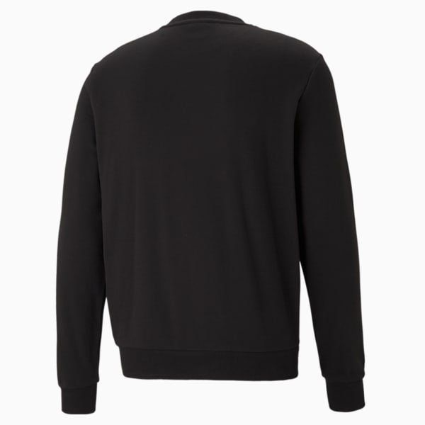 Modern Basics Crew Neck Men's Sweater, Puma Black