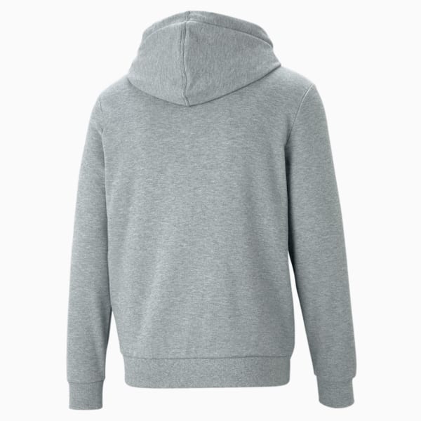 Modern Basics Men's Full Zip Hoodie, Medium Gray Heather, extralarge-IND