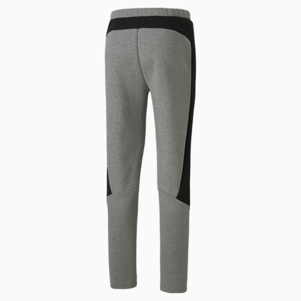 Evostripe Men's Sweatpants, Medium Gray Heather, extralarge