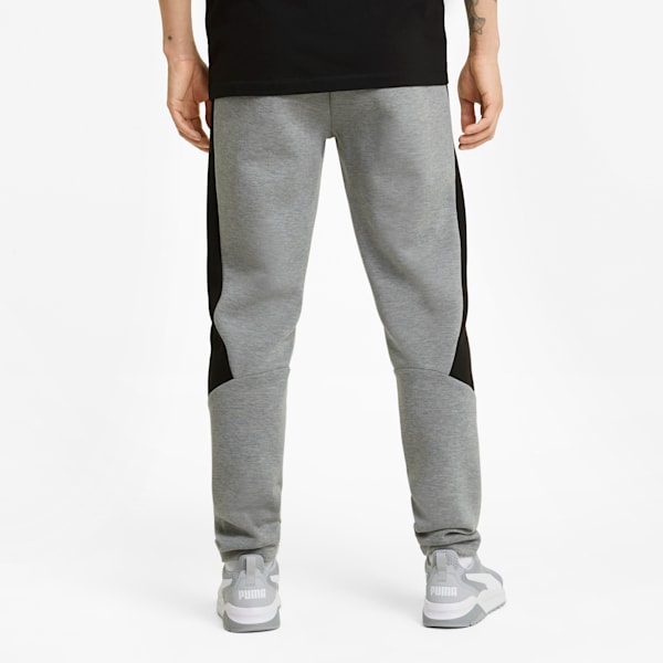 PUMA ESSENTIAL MEN'S FLEECE PANTS HEATHER GREY