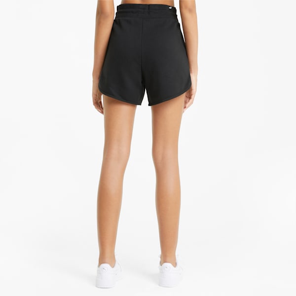Rebel Women's High Waist Shorts, Puma Black, extralarge