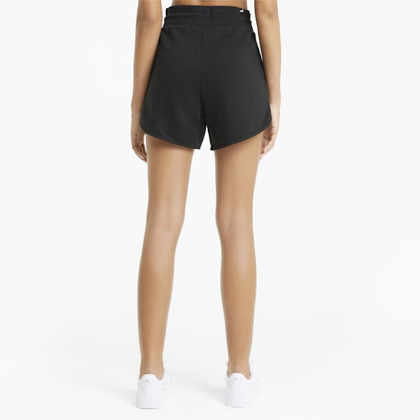 Shorts cintura alta Rebel Mujer, Puma Black, extralarge
