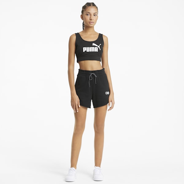 Shorts cintura alta Rebel Mujer, Puma Black, extralarge