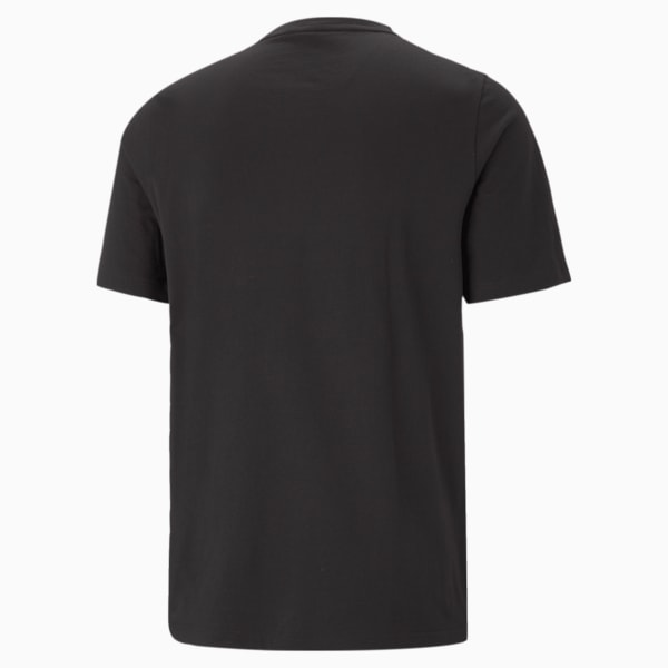 Modern Sports Logo Men's  T-shirt, Puma Black, extralarge-IND