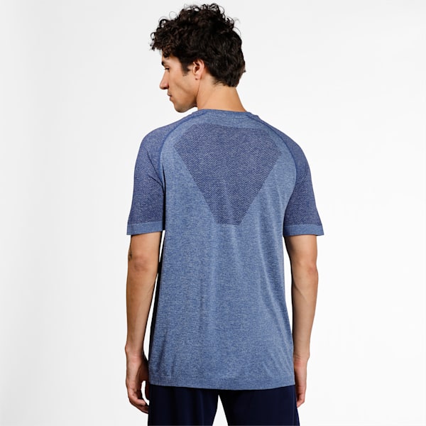 RTG evoKNIT Basic Men's Slim T-shirt, Elektro Blue, extralarge-IND